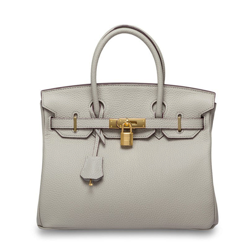 Women's First Layer Cowhide Genuine Leather Portable Handbags