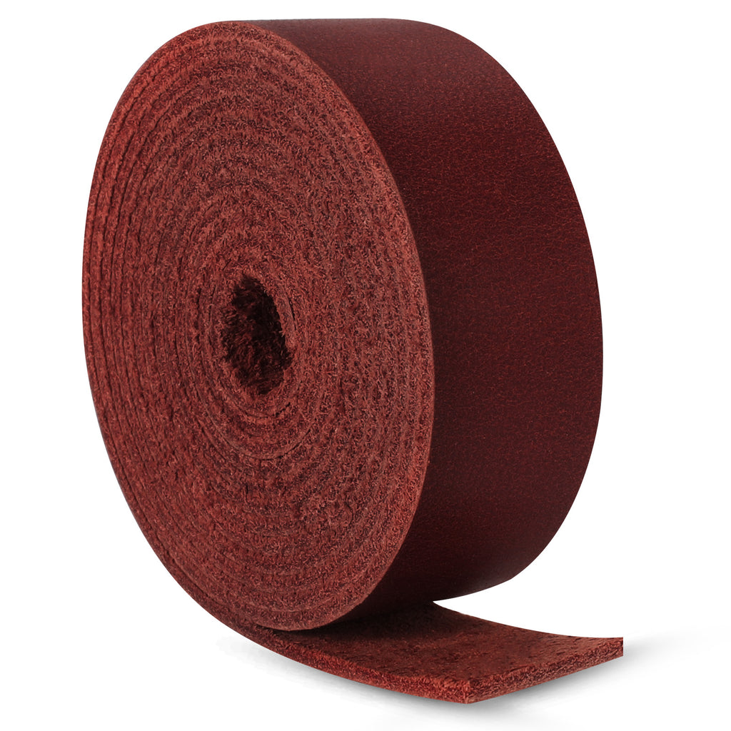 Wide Flat Leather Straps for Crafts, Full Grain Leather Strips for Crafts, Tooling (2mm Thick 72.5 Inches Long）