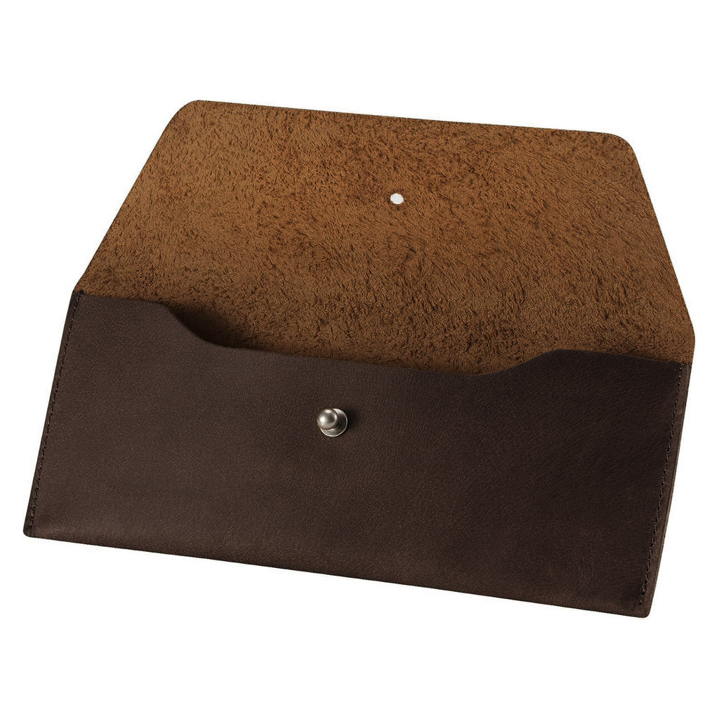 Genuine Leather Retro Clutch Wallet – Money Envelope Pouch for Men