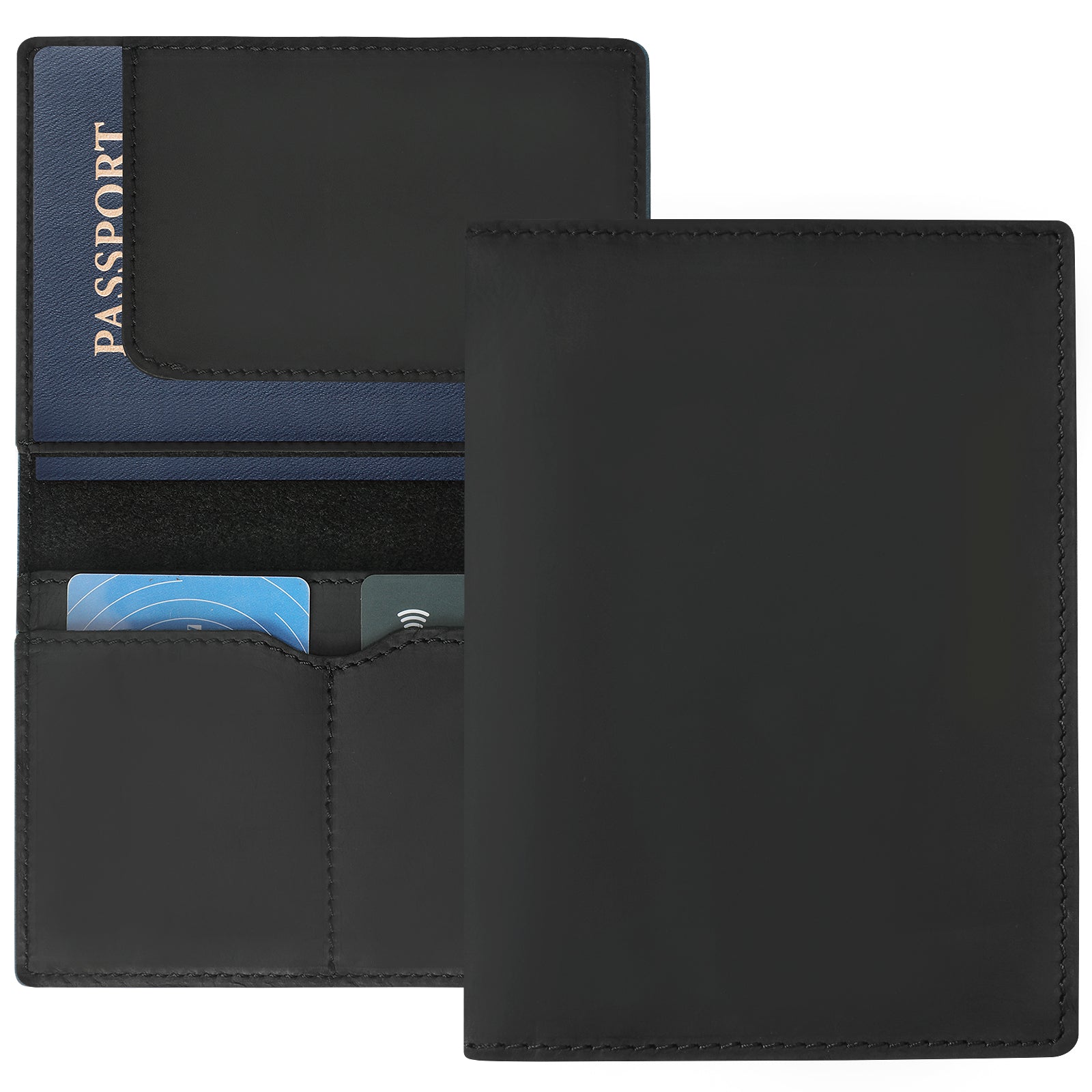Leather Passport Holder, Handmade Passport cover, Travel Wallet Cover Case for Men and Women, Leather Travel Documents Organizer Protector