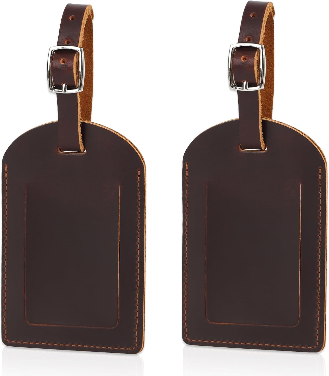 Genuine Leather Luggage Tag for Suitcases ID Tags Bag Tags for Luggage