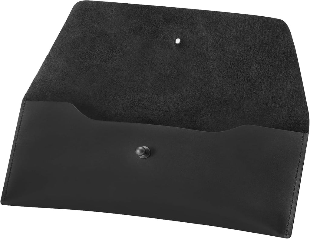 Genuine Leather Retro Clutch Wallet – Money Envelope Pouch for Men