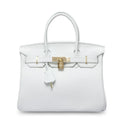 Women's First Layer Cowhide Genuine Leather Portable Handbags