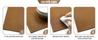 Material Disclosure: Top‑grain Crazy Horse Cowhide